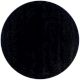 Modern Black Shaggy Hall Rug